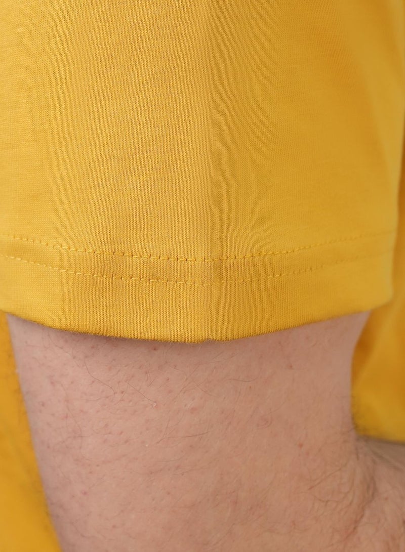 GIORDANO Men's Slim Fit Cotton Jersey Message Print Tee - Image 4